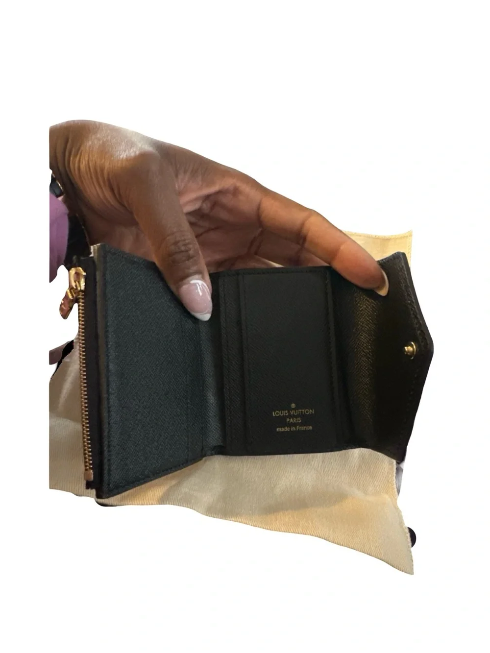 Louis Vuitton Reverse Monogram Zoe Trifold - Picture 2 of 10